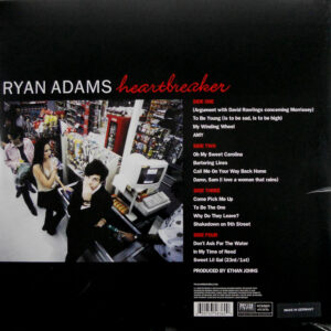 ADAMS, RYAN heartbreaker LP back