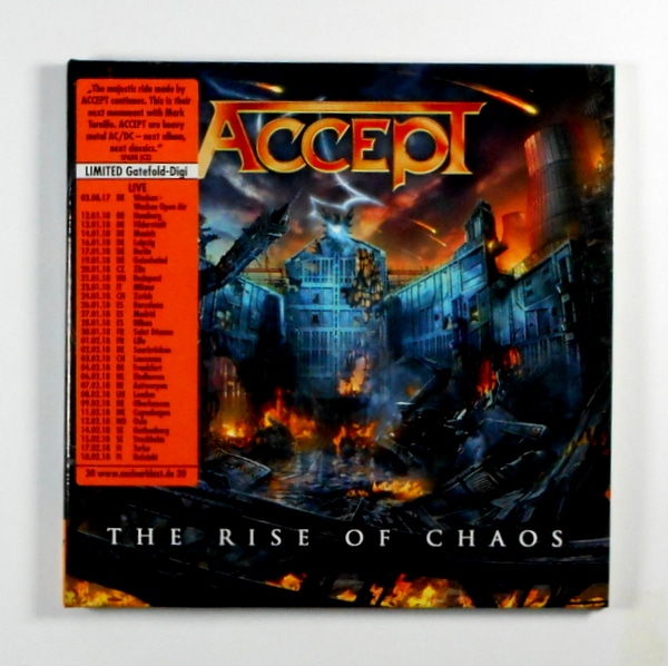 ACCEPT the rise of chaos CD