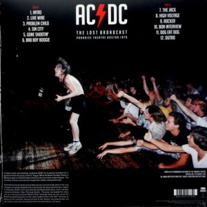 AC/DC the lost broadcast LP