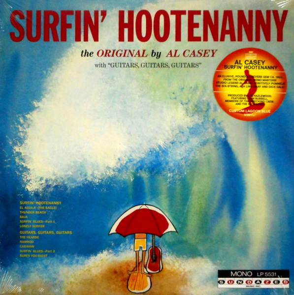 CASEY, AL surfin' hootenanny LP
