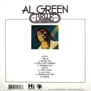 GREEN, AL the belle album LP back