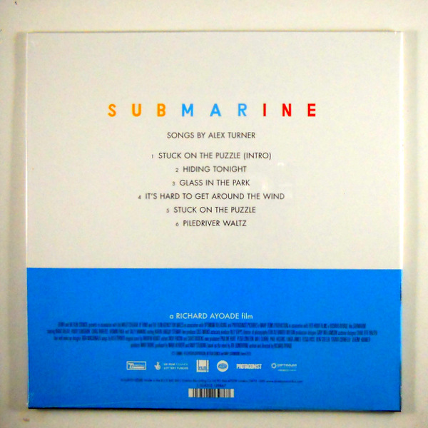 ALEX TURNER submarine 10" inch soundtrack back