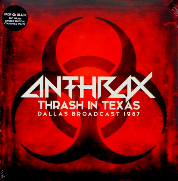 ANTHRAX thrash in texas - live dallas 1987 LP