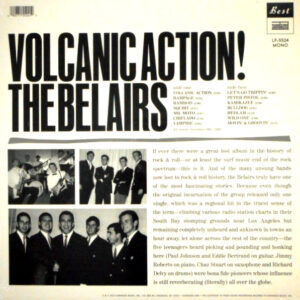 BELAIRS, THE volcanic action! LP