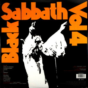 BLACK SABBATH volume 4 - 180g vinyl LP