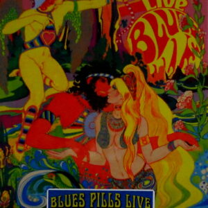 BLUE'S PILLS live - deluxe cd front