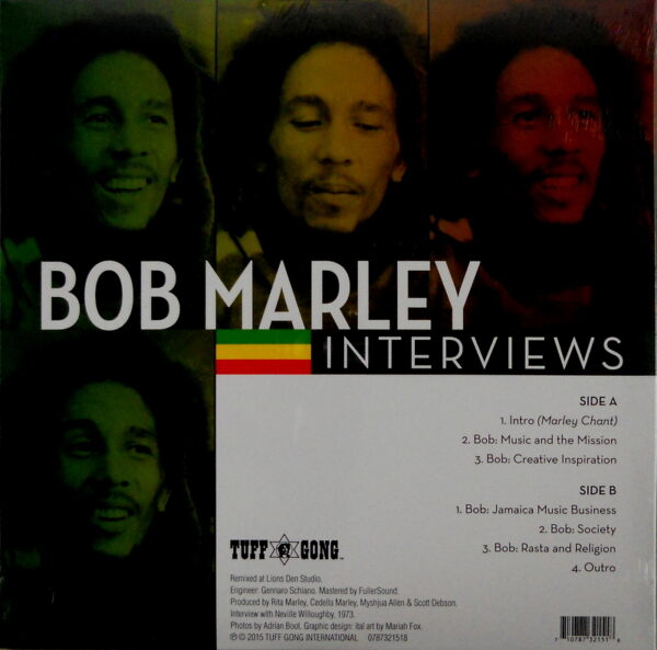 MARLEY, BOB & THE WAILERS so much things to say LP back