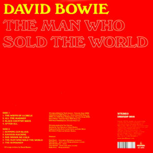 BOWIE, DAVID the man who sold the world - pic disc LP