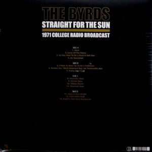 BYRDS, THE straight for the sun