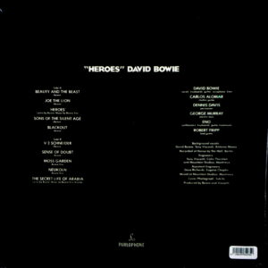 BOWIE, DAVID heroes LP