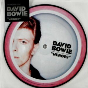 BOWIE, DAVID heroes - pic disc 7"