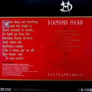 DIAMOND HEAD death and progress LP