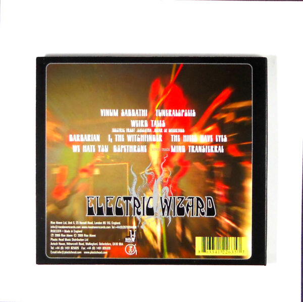 electric wizard dopethrone cd back