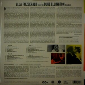 FITZGERALD, ELLA sings the Duke Ellington song book LP