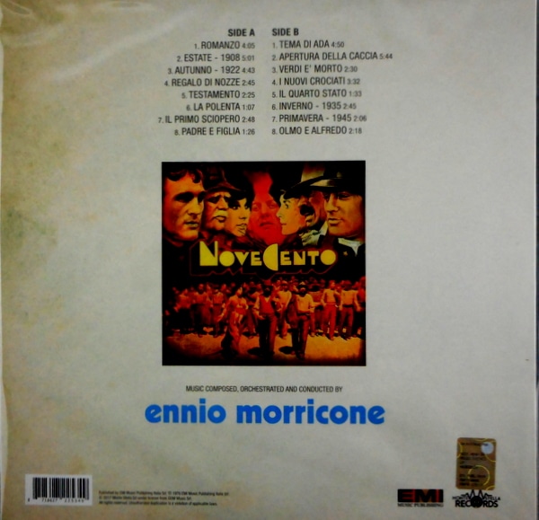 MORRICONE, ENNIO novecento LP