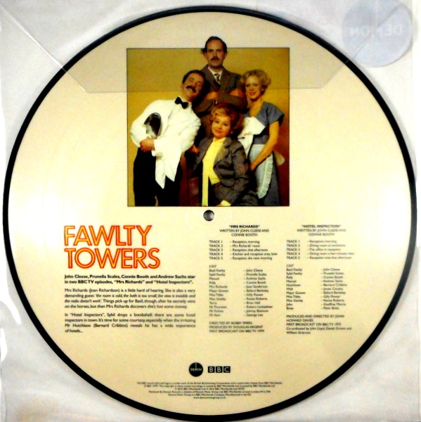 VARIOUS ARTISTS fawlty towers - pic disc LP