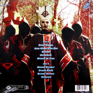 GHOST opus eponymous - pic disc LP back