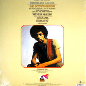 SCOTT-HERON, GIL pieces of a man LP back