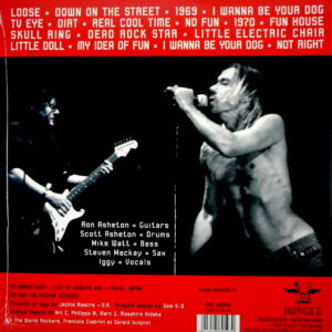 POP, IGGY AND THE STOOGES telluric chaos LP