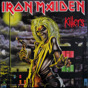 iron maiden killers euro black vinyl lp