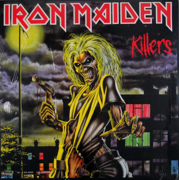 iron maiden killers euro black vinyl lp