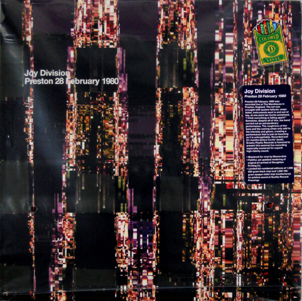 joy division preston col vinyl lp