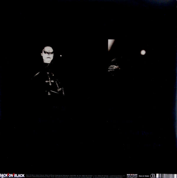 MAYHEM de mysteries dom sathanas LP back