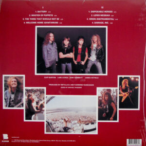 metallica master of puppets lp