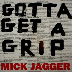 ROLLING STONES, THE (MICK JAGGER) gotta get a grip 12"