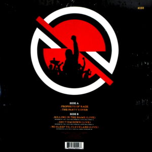 PROPHETS OF RAGE the party's over - col vinyl LP