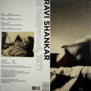 SHANKAR, RAVI in hollywood 1971 LP