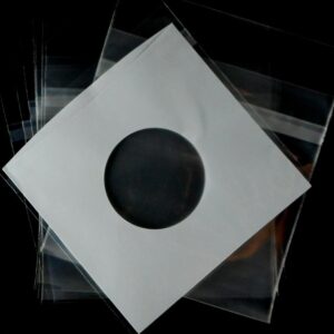 7" SINGLE RESEALABLE COVER 7" cover - pack of 100 MISC