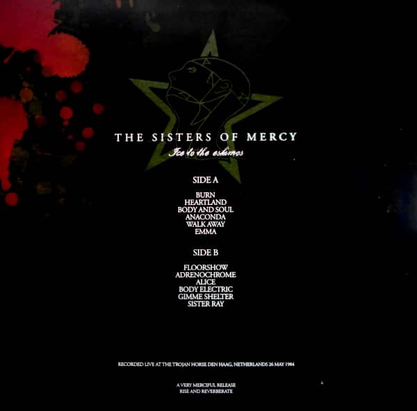 SISTERS OF MERCY, THE ice to the eskimos - white vinyl LP