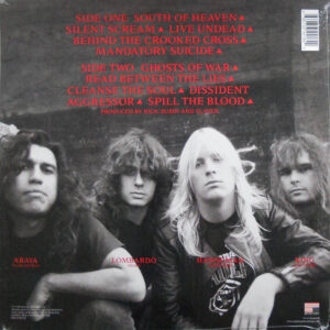 slayer south of heaven lp