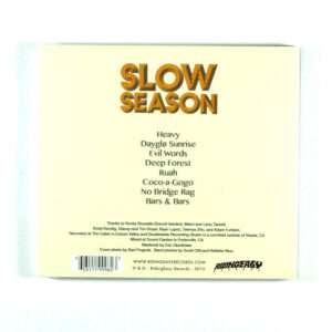 SLOW SEASON slow season CD