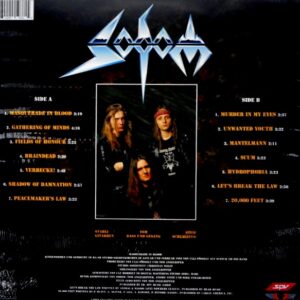 SODOM masquerade in blood LP