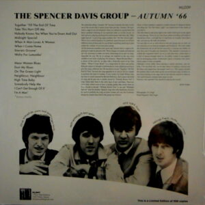 SPENCER DAVIS GROUP, THE autumn '66 LP