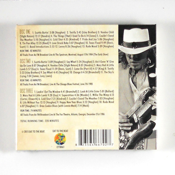 VAUGHAN, STEVIE RAY transmission impossible CD back