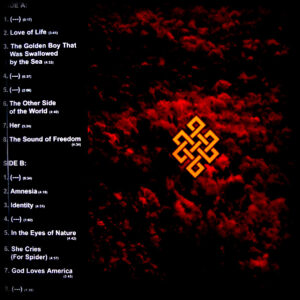 SWANS love of life LP back