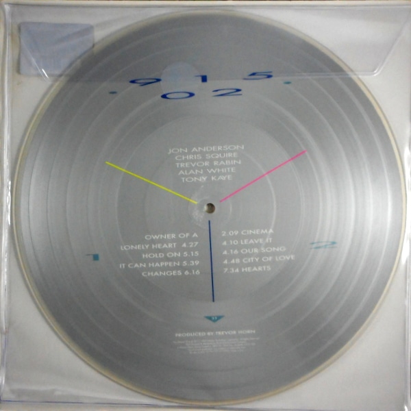 YES 90125 - picture disc LP