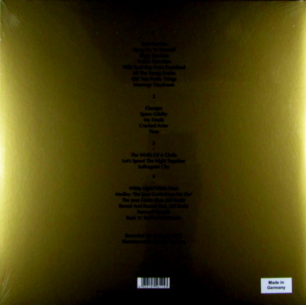 ziggy stardust - motion picture soundtrack - Col Vinyl LP - Heartland